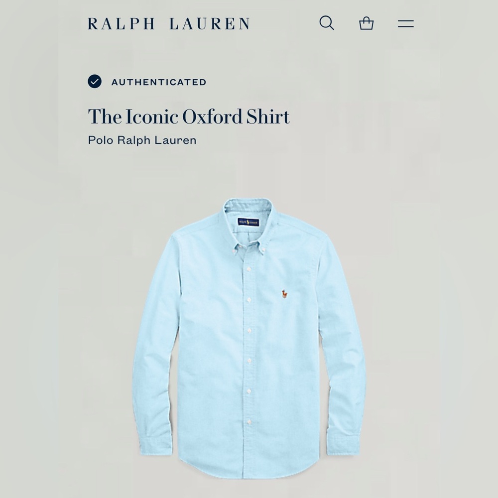 Ralph Lauren The Iconic Oxford Shirt